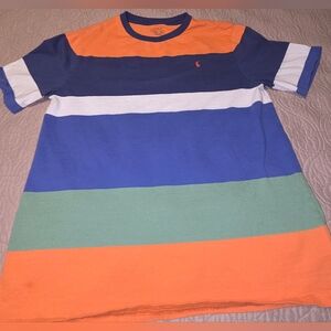 Polo by Ralph Lauren Kids Colorful Striped Tee Size XL